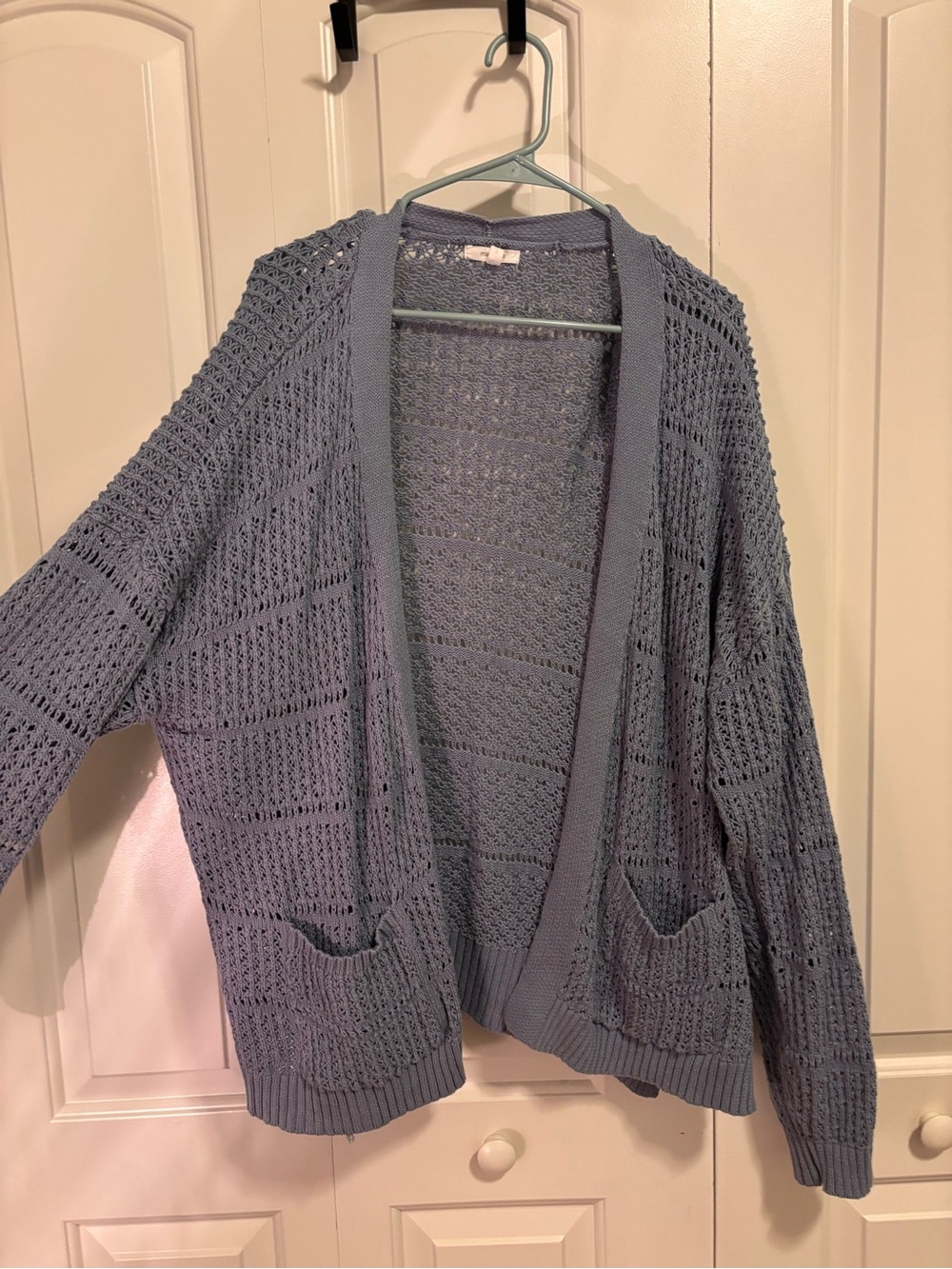 Knitted Maurice’s cardigan